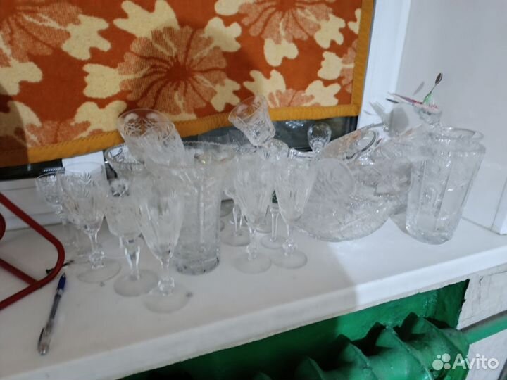 Комплект Хрусталь одним лотом