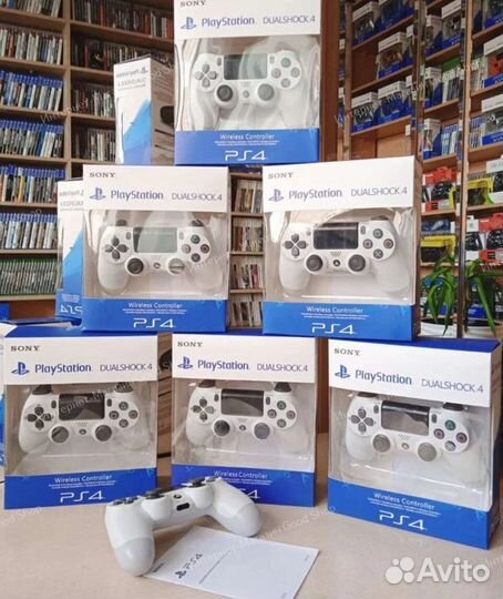 Геймпад PS4 V2 Белый