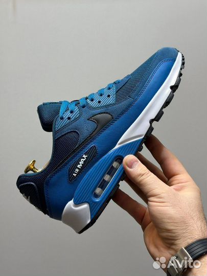 Кроссовки мужские nike air max 90 синий