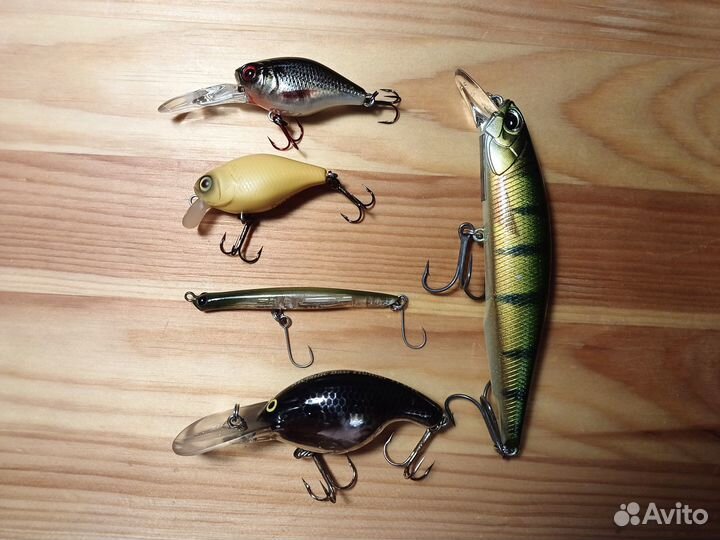 Наборы блесен и воблеров