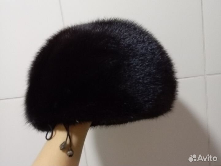 Берет женский норковый