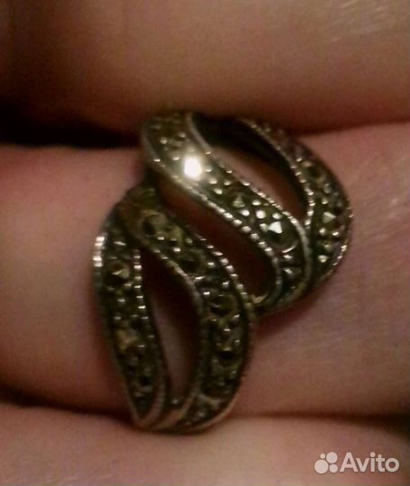 Кольцо серебро винтаж