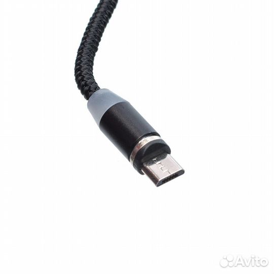 Кабель USB магнитный с набором переходников