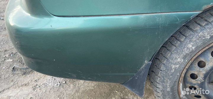 Задний бампер chevrolet lanos