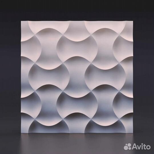 Гипсовая 3D панель 