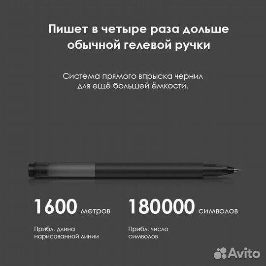 Набор гелевых ручек Mi Ink Pen, 10 штук