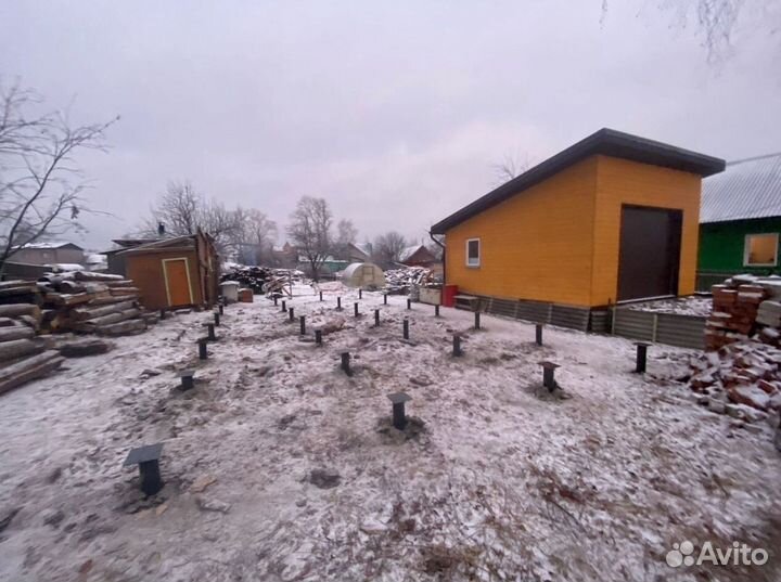 Винтовые сваи ремонт фундамента