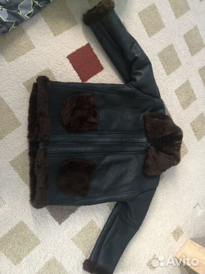 Детская Дубленка для мальчика