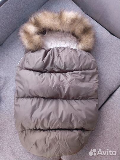 Зимний конверт в коляску