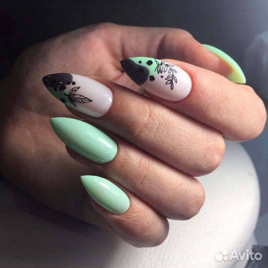 Маникюр, педикюр, гель-лак, наращивание ногтей