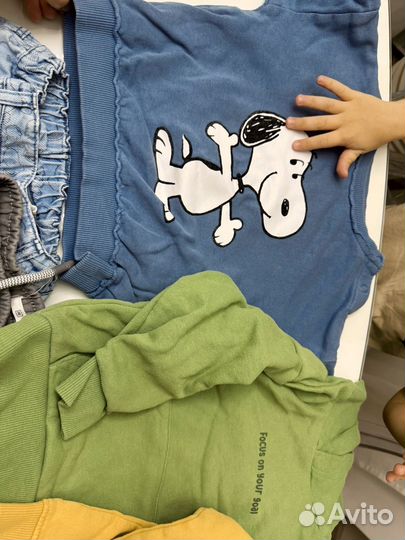 Детская одежда пакетом 80 86 hm reserved