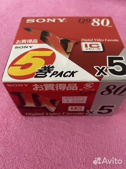 Digital Video Cassete Soni - видео кассеты