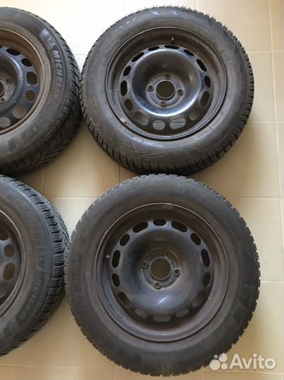 Колёса Пежо Ситроен R16зимние