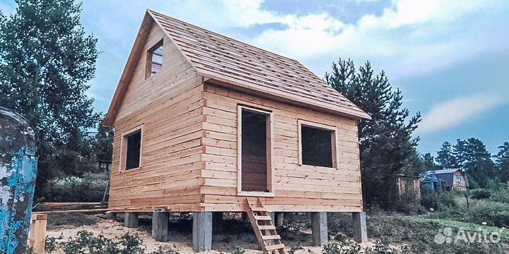 Строительство бань из бруса