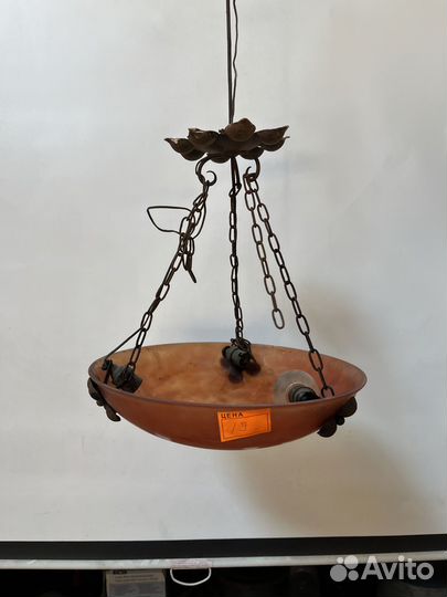 Винтажная антикварная люстра. Франция.19
