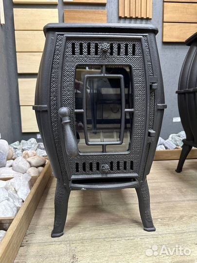 Печь-камин отопительно-варочная «бахта»