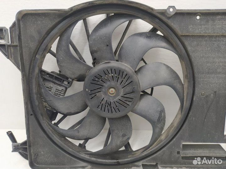 Б/У Б/У Вентилятор радиатора Европа.В сборе С