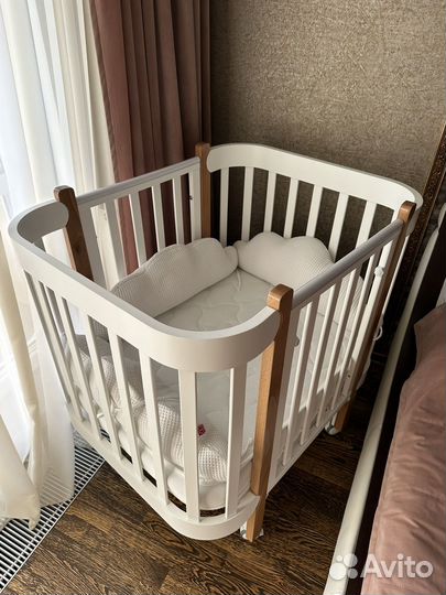 Кроватка happy baby mommy lux