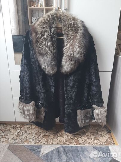 Норковый полушубок