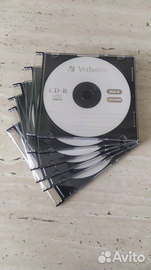 Диски CD-R Verbatim 52x, DVD-RW