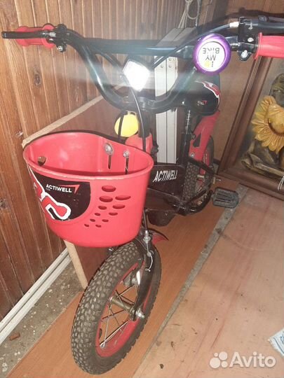 Велосипед 4х колесный Actiwell Kids 12