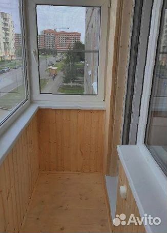 Обшивка вагонкой балконов