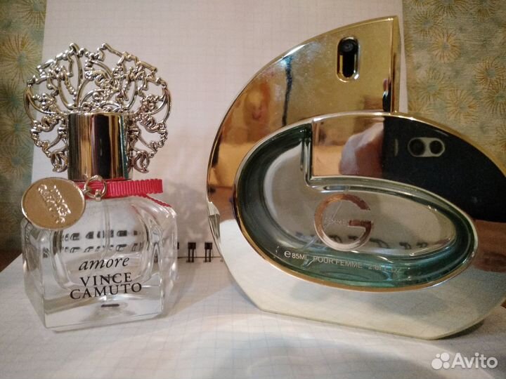 Флаконы Emper G и Vince Camuto