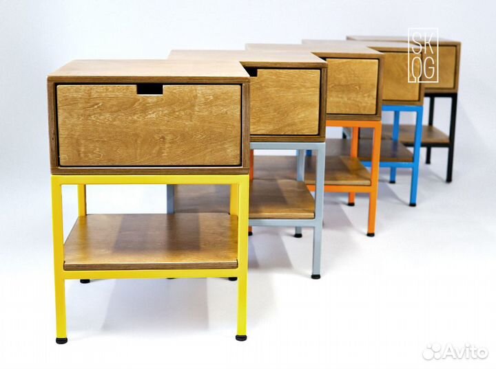 Тумба прикроватная «Коробка»