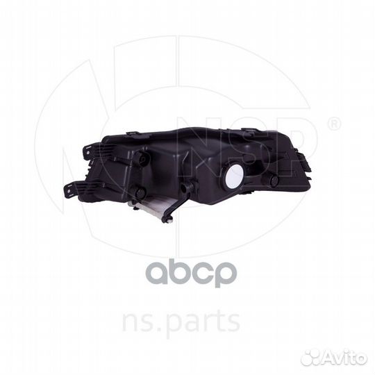 Фара противотуманная VAG octavia A7 -17 лев.черная