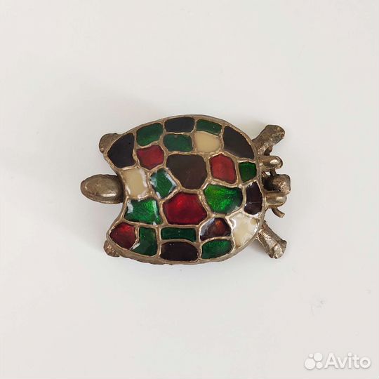 Черепаха-шкатулка коллекция металлическая