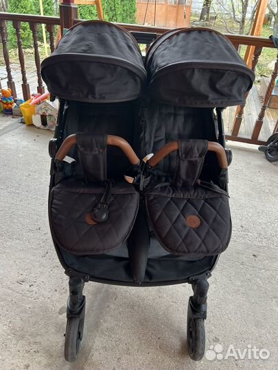 Прогулочная коляска Coletto Enzo Twin black б/у