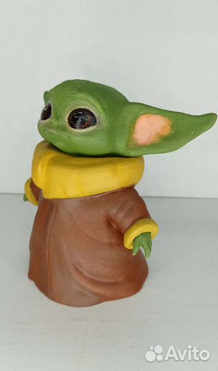 Фигурка Малыш Йода 3D (Star wars Мандалорец)