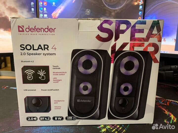 Компьютерные колонки Defender Solar 4