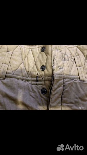 Брюки ватные