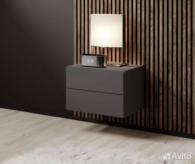 Тумба подвесная навесная прикроватная