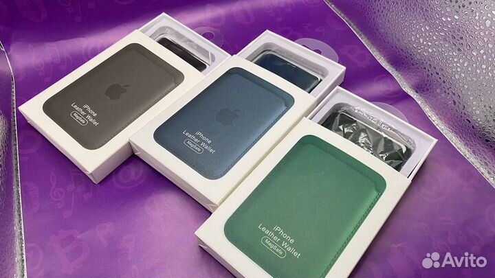 Магнитный кошелек Apple Wallet MagSafe