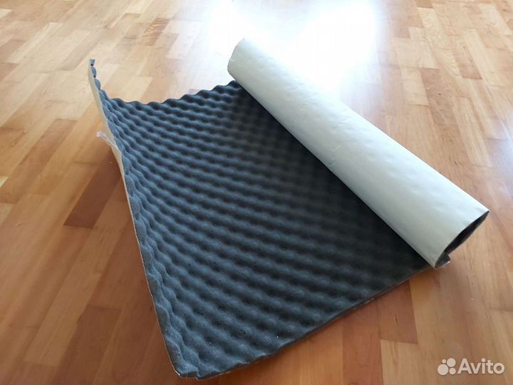 Акустический паралон, с клеевым слоем