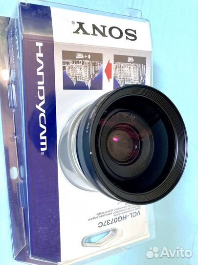Широкоугольная насадка sony vcl-hg0737C