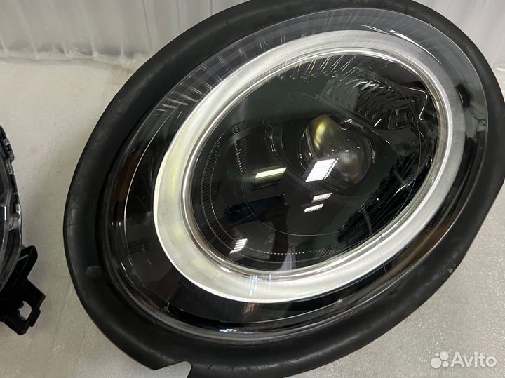 Full LED фары mini cooper f54 f55 f56 черные