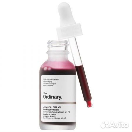 Кислотный пиллинг THE ordinary AHA 30 + BHA 2