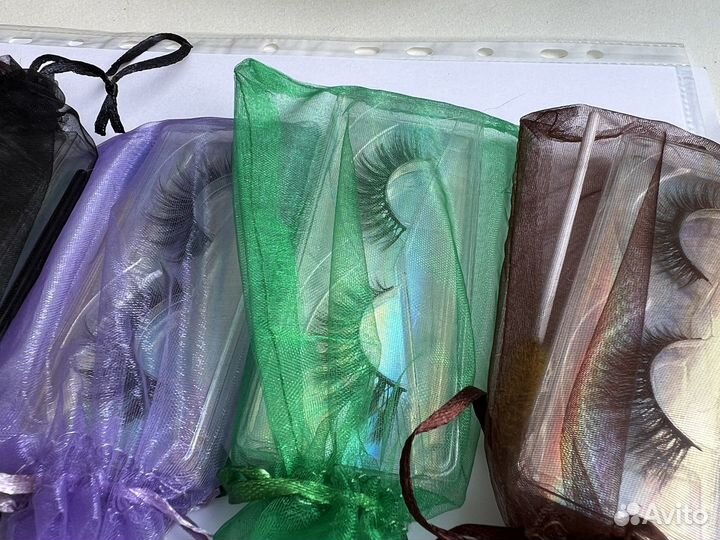 Накладные ресницы набор