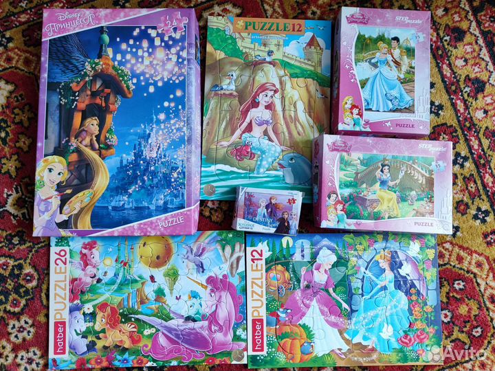 Пазлы для девочки