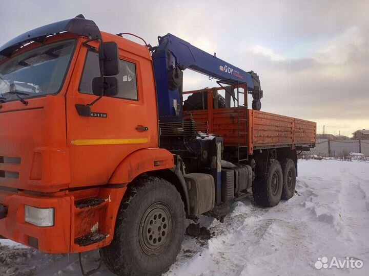 Камаз манипулятор вездеход,полнопривод стрела 19м