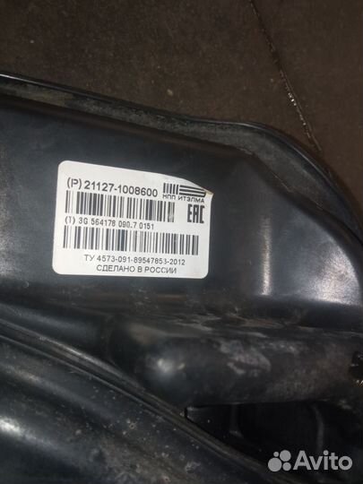 Впускной коллектор на 16 клапанный мотор лада