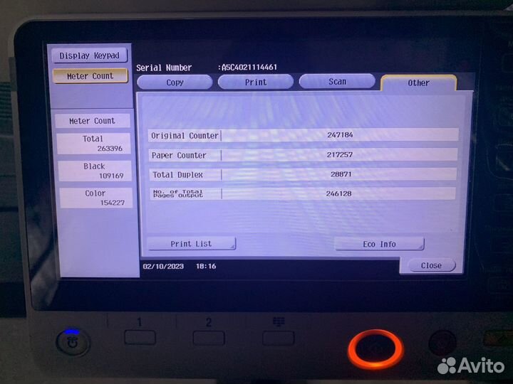 Konica Minolta bizhub C224e, цветн., A3