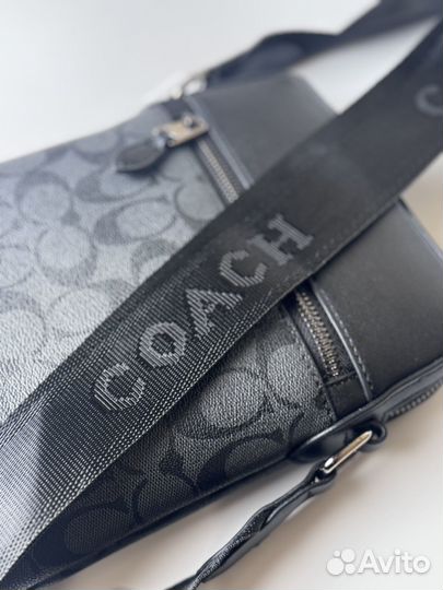 Сумка coach мужская новая