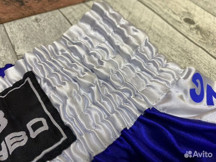 Шорты для кикбоксинга BoyBo Синие