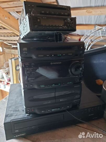 Ретро видео аудио аппаратура