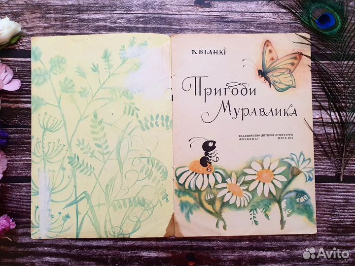 Бианки Приключения муравьишки 1973. На украинском