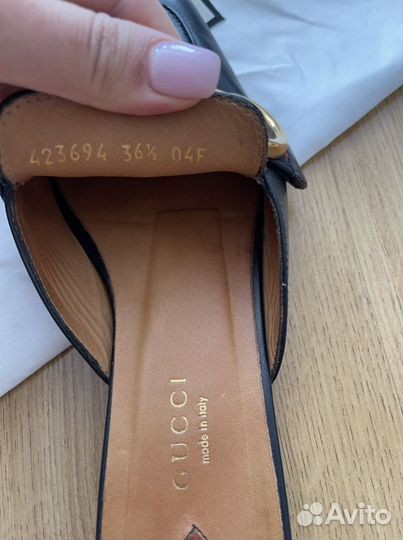 Мюли gucci оригинал